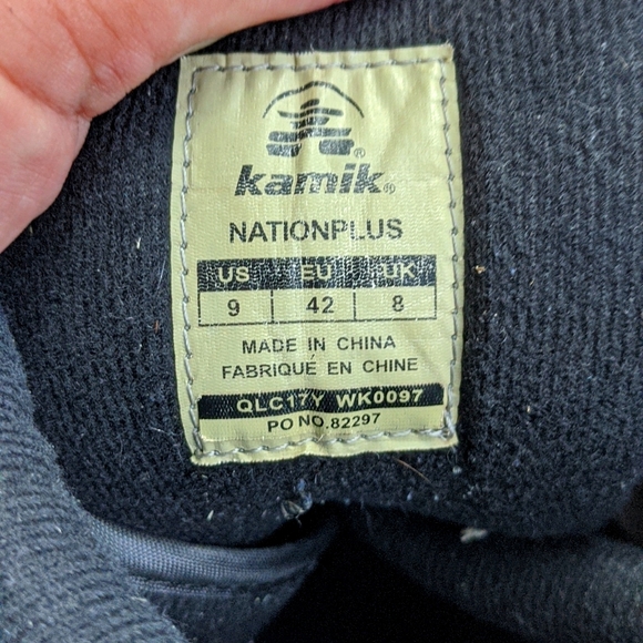 Men's snow boots. Kamik brand. Size 9 - Picture 6 of 9